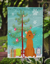 Load image into Gallery viewer, Merry Christmas Tree Irish Setter Garden Flag - Outdoor Decorative Yard Flag BB4189GF