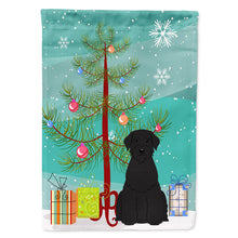 Load image into Gallery viewer, Merry Christmas Tree Giant Schnauzer Flag Canvas House Size BB4191CHF