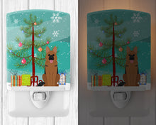 Load image into Gallery viewer, Merry Christmas Tree German Shepherd Ceramic Night Light BB4192CNL