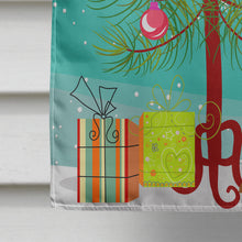 Load image into Gallery viewer, Merry Christmas Tree Dogue de Bourdeaux Flag Canvas House Size BB4198CHF