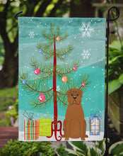 Load image into Gallery viewer, Merry Christmas Tree Dogue de Bourdeaux Garden Flag - Outdoor Decorative Yard Flag BB4198GF