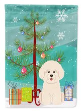 Load image into Gallery viewer, Merry Christmas Tree Bichon Frise Garden Flag - Outdoor Decorative Yard Flag BB4200GF