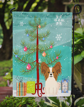 Load image into Gallery viewer, Merry Christmas Tree Papillon Red White Garden Flag - Outdoor Decorative Yard Flag BB4203GF