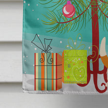 Load image into Gallery viewer, Merry Christmas Tree Petit Basset Griffon Veenden Flag Canvas House Size BB4204CHF