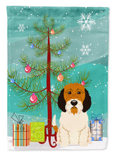 Load image into Gallery viewer, Merry Christmas Tree Petit Basset Griffon Veenden Garden Flag - Outdoor Decorative Yard Flag BB4204GF