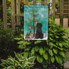 Load image into Gallery viewer, Merry Christmas Tree Briard Black Garden Flag - Outdoor Decorative Yard Flag BB4206GF