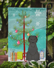 Load image into Gallery viewer, Merry Christmas Tree Briard Black Garden Flag - Outdoor Decorative Yard Flag BB4206GF
