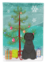 Load image into Gallery viewer, Merry Christmas Tree Briard Black Garden Flag - Outdoor Decorative Yard Flag BB4206GF