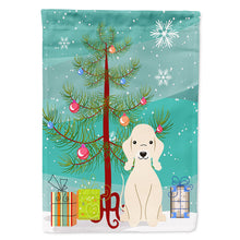 Load image into Gallery viewer, Merry Christmas Tree Bedlington Terrier Sandy Flag Canvas House Size BB4216CHF