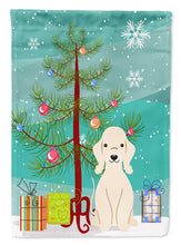 Load image into Gallery viewer, Merry Christmas Tree Bedlington Terrier Sandy Garden Flag - Outdoor Decorative Yard Flag BB4216GF