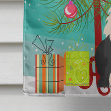 Load image into Gallery viewer, Merry Christmas Tree Old English Sheepdog Flag Canvas House Size BB4221CHF