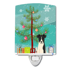 Load image into Gallery viewer, Merry Christmas Tree Smooth Fox Terrier Ceramic Night Light BB4223CNL