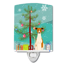 Load image into Gallery viewer, Merry Christmas Tree Whippet Ceramic Night Light BB4224CNL