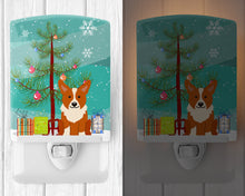 Load image into Gallery viewer, Merry Christmas Tree Corgi Ceramic Night Light BB4225CNL
