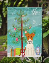 Load image into Gallery viewer, Merry Christmas Tree Wire Fox Terrier Garden Flag - Outdoor Decorative Yard Flag BB4226GF