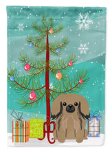 Load image into Gallery viewer, Merry Christmas Tree Pekingnese Tan Garden Flag - Outdoor Decorative Yard Flag BB4227GF