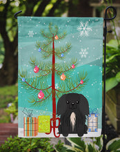 Load image into Gallery viewer, Merry Christmas Tree Pekingnese Black Garden Flag - Outdoor Decorative Yard Flag BB4232GF