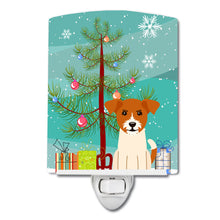 Load image into Gallery viewer, Merry Christmas Tree Jack Russell Terrier Ceramic Night Light BB4233CNL