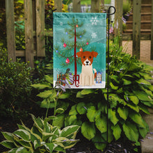 Load image into Gallery viewer, Merry Christmas Tree Jack Russell Terrier Garden Flag - Outdoor Decorative Yard Flag BB4233GF