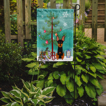 Load image into Gallery viewer, Merry Christmas Tree English Toy Terrier Garden Flag - Outdoor Decorative Yard Flag BB4234GF