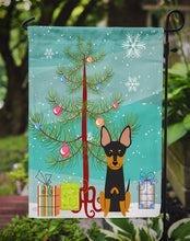 Load image into Gallery viewer, Merry Christmas Tree English Toy Terrier Garden Flag - Outdoor Decorative Yard Flag BB4234GF