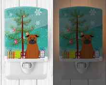 Load image into Gallery viewer, Merry Christmas Tree Chinese Chongqing Dog Ceramic Night Light BB4236CNL