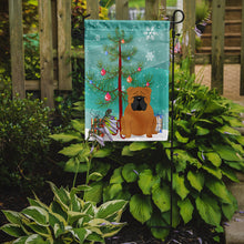 Load image into Gallery viewer, Merry Christmas Tree English Bulldog Red Garden Flag - Outdoor Decorative Yard Flag BB4247GF