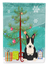 Load image into Gallery viewer, Merry Christmas Tree Bull Terrier Black White Garden Flag - Outdoor Decorative Yard Flag BB4258GF