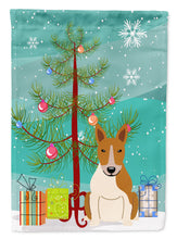 Load image into Gallery viewer, Merry Christmas Tree Bull Terrier Red White Garden Flag - Outdoor Decorative Yard Flag BB4260GF