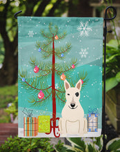 Load image into Gallery viewer, Merry Christmas Tree Bull Terrier White Garden Flag - Outdoor Decorative Yard Flag BB4263GF