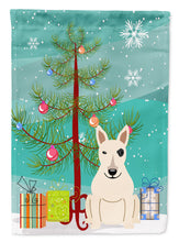 Load image into Gallery viewer, Merry Christmas Tree Bull Terrier White Garden Flag - Outdoor Decorative Yard Flag BB4263GF