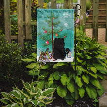 Load image into Gallery viewer, Merry Christmas Tree Chow Chow Black Garden Flag - Outdoor Decorative Yard Flag BB4268GF