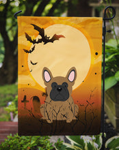 Load image into Gallery viewer, Halloween French Bulldog Brown Garden Flag - Outdoor Decorative Yard Flag BB4279GF