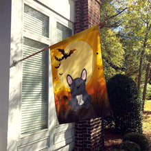 Load image into Gallery viewer, Halloween French Bulldog Black Flag Canvas House Size BB4280CHF
