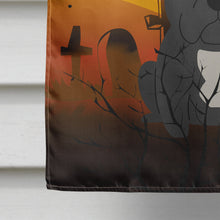 Load image into Gallery viewer, Halloween French Bulldog Black Flag Canvas House Size BB4280CHF