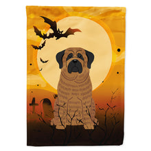 Load image into Gallery viewer, Halloween Mastiff Brindle Flag Canvas House Size BB4281CHF