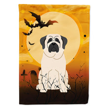 Load image into Gallery viewer, Halloween Mastiff White Flag Canvas House Size BB4283CHF