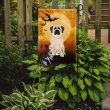 Load image into Gallery viewer, Halloween Mastiff White Garden Flag - Outdoor Decorative Yard Flag BB4283GF