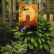 Load image into Gallery viewer, Halloween Karelian Bear Dog Garden Flag - Outdoor Decorative Yard Flag BB4288GF