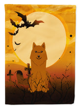 Load image into Gallery viewer, Halloween Karelian Bear Dog Garden Flag - Outdoor Decorative Yard Flag BB4288GF