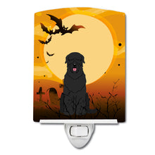 Load image into Gallery viewer, Halloween Black Russian Terrier Ceramic Night Light BB4292CNL