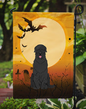 Load image into Gallery viewer, Halloween Black Russian Terrier Garden Flag - Outdoor Decorative Yard Flag BB4292GF