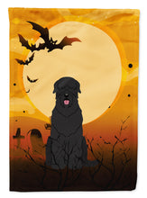 Load image into Gallery viewer, Halloween Black Russian Terrier Garden Flag - Outdoor Decorative Yard Flag BB4292GF
