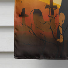 Load image into Gallery viewer, Halloween Manchester Terrier Flag Canvas House Size BB4294CHF