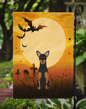 Load image into Gallery viewer, Halloween Manchester Terrier Garden Flag - Outdoor Decorative Yard Flag BB4294GF