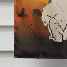 Load image into Gallery viewer, Halloween Samoyed Flag Canvas House Size BB4296CHF