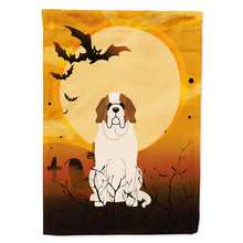 Load image into Gallery viewer, Halloween Saint Bernard Flag Canvas House Size BB4301CHF