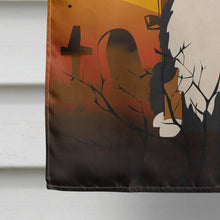 Load image into Gallery viewer, Halloween Bernese Mountain Dog Flag Canvas House Size BB4302CHF