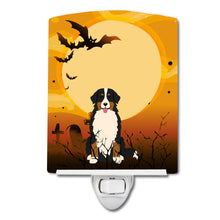 Load image into Gallery viewer, Halloween Bernese Mountain Dog Ceramic Night Light BB4302CNL