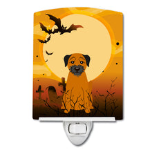 Load image into Gallery viewer, Halloween Border Terrier Ceramic Night Light BB4305CNL